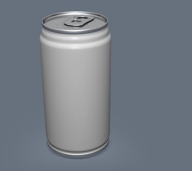 istock Blank aluminium can mockup on clear background. Can place for your design,3D illustration 1136998738
