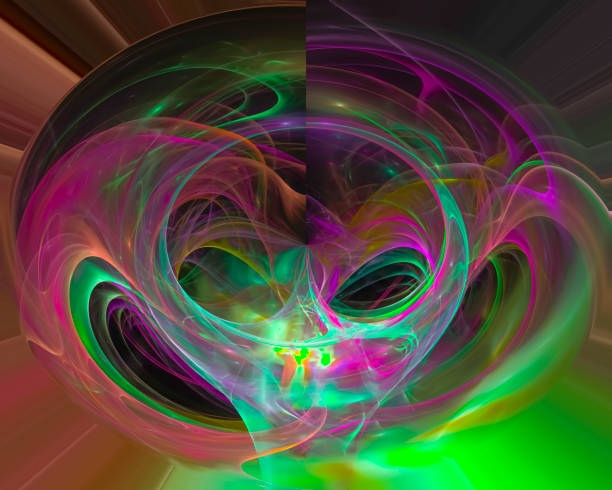 istock abstract digital fractal, fantasy design 1137001030