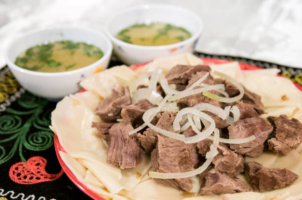 istock Kyrgyz national meat dish 1137001111
