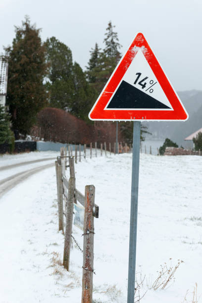 istock Fourteen percent gradient in winter 1137004935