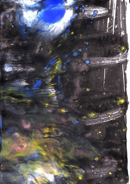 istock Abstract Acrylic painting 1137009168