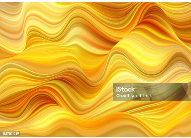 Amber Ripple Patterned Background Abstract Rippled Background Stock Illustration - Download Image Now ...