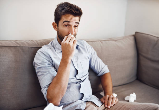 istock Having a blocked nose is so annoying 1137019803
