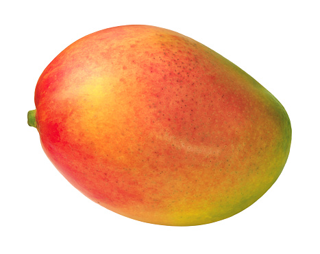 Whole mango isolated
