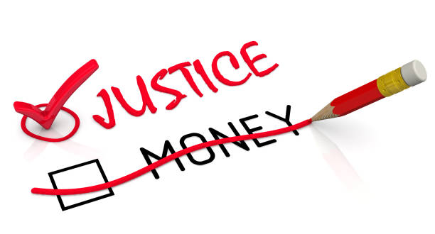 istock Justice is more important than money 1137025288