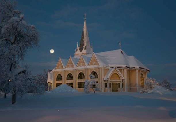 istock winter in Lapland, Sweden, Norrbotten 1137026649