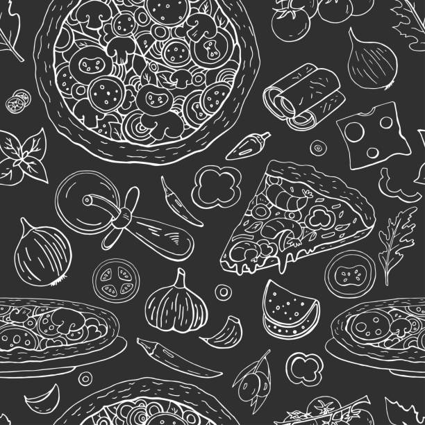 Pizzeria Pattern 7,000+ Pizzeria Background Stock Illustrations, Royalty-Free Vector ...