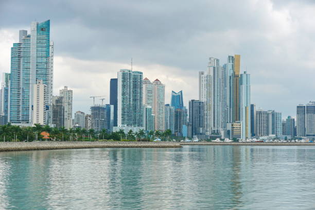 istock Coastline Panama City buildings on the oceanfront 1137028183