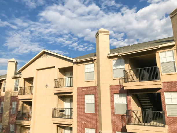 istock Multistory apartment complex outside of Dallas, Texas, America 1137030871