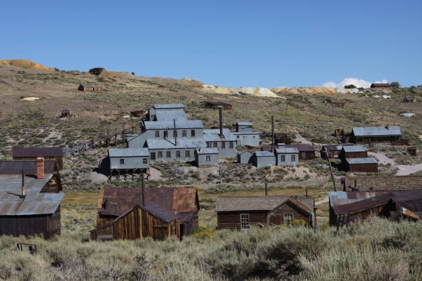 ghost town bodie - mono county imagens e fotografias de stock