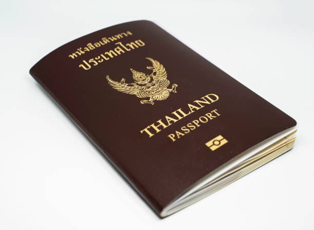 istock Passport for travel with thialand 1137033859