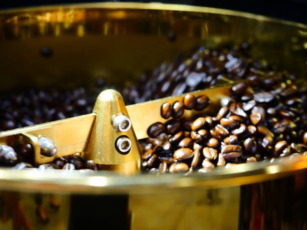 istock Freshly roasted coffee beans close-up 1137034270