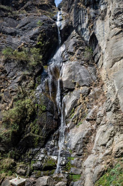 istock Waterfall at the Tiger s Nest, Paro, Bhutan 1137036036