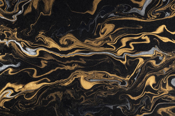 istock marble ink paper texture black silver gold 1137036720
