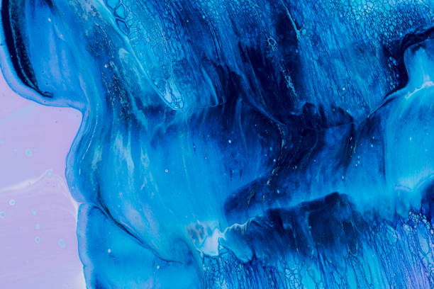 istock Abstract background of acrylic paint 1137040864