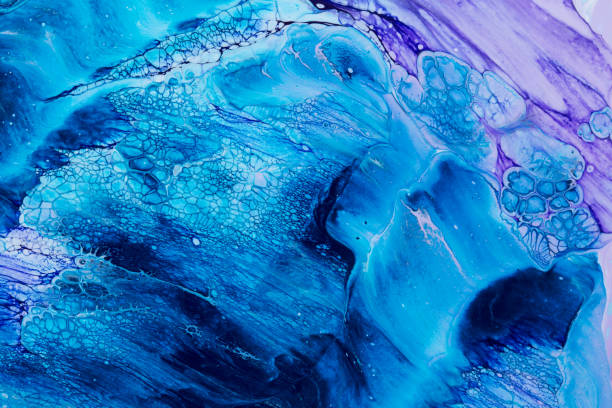 istock Abstract background of acrylic paint 1137040911