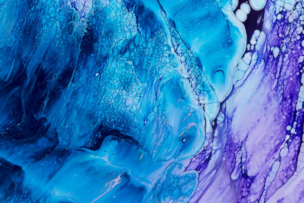 istock Abstract background of acrylic paint 1137041461