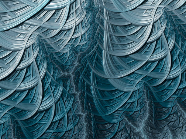 Background created by fractal geometry.