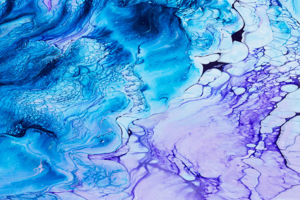 istock Abstract background of acrylic paint 1137041528