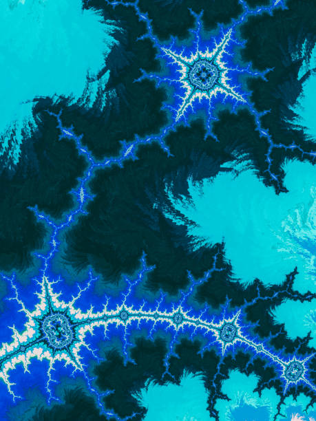 Background created by fractal geometry.