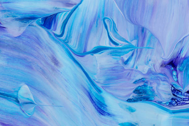 istock Abstract background of acrylic paint 1137041758