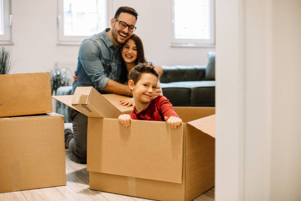 istock Family in new apartment 1137042196