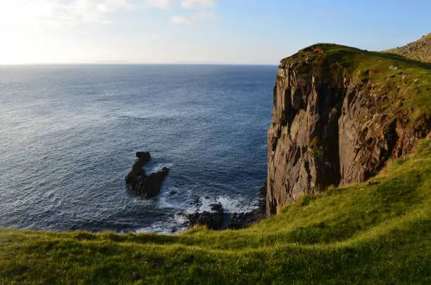 Skye's Neist Point has amazing tall sea cliffs.