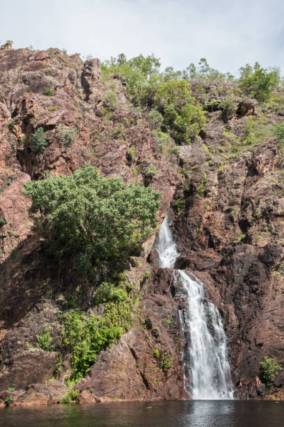 готовы к прыжку: водопад ванги - wangi falls стоковые фото и изображения