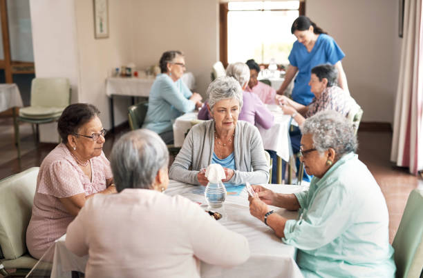 istock The ladies love playing card games 1137045671