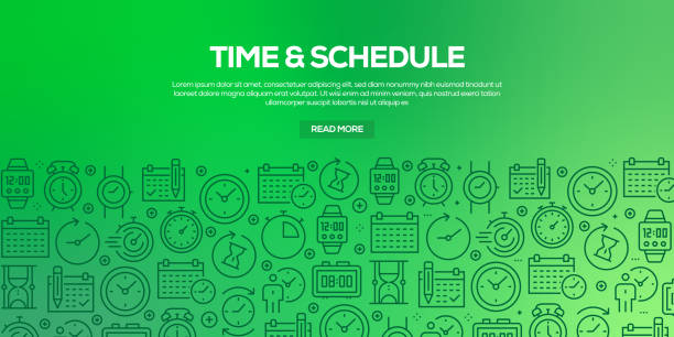 Vector set of design templates and elements for Time Related in trendy linear style - Seamless patterns with linear icons related to Time Related - Vector Vector set of design templates and elements for Time Related in trendy linear style - Seamless patterns with linear icons related to Time Related - Vector time designs stock illustrations