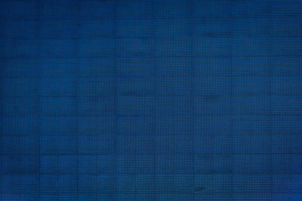 dot rgb hintergrund fernsehen. blaue farbe punkt verwendung für hintergrund - computer monitor photography computer visual screen stock-fotos und bilder