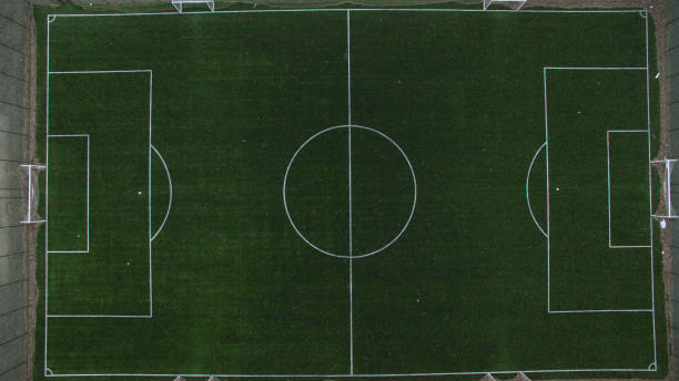 istock Football ground from a height 1137057568