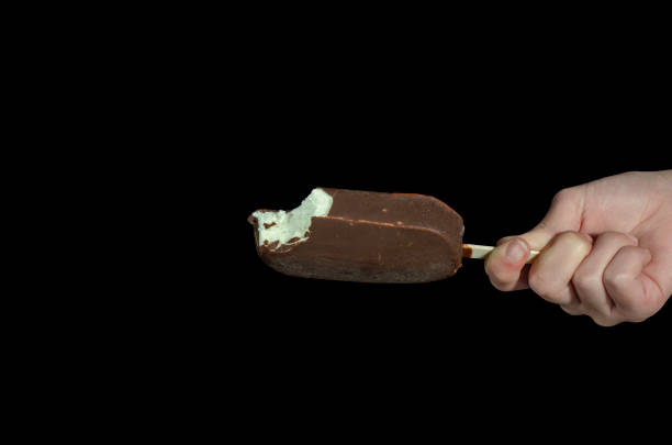 istock Eskimo. Sundae in chocolate. Ice cream on a stick. Cold dessert 1137067585