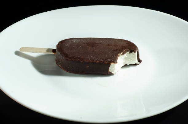 istock Eskimo. Sundae in chocolate. Ice cream on a stick. Cold dessert 1137067683