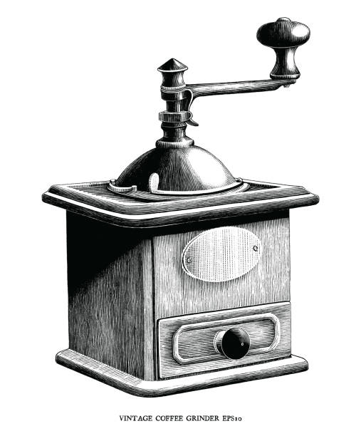 https://media.istockphoto.com/id/1137071435/vector/antique-engraving-illustration-of-coffee-grinder-black-and-white-clip-art-isolated-on-white.jpg?s=612x612&w=0&k=20&c=IjvAPURj5GEmRY8Ze7PRB2GXbsBqafyy2-wpnm6Hgbc=