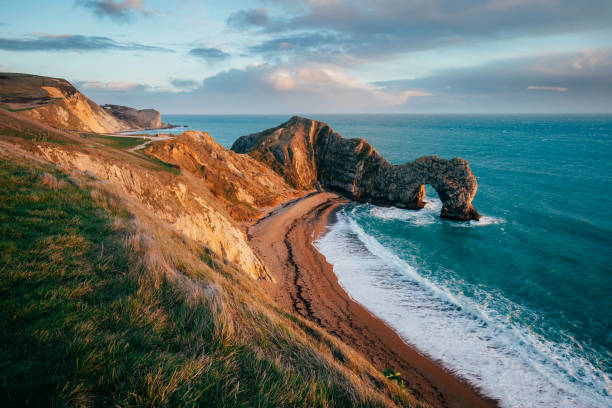 듀 러 도어 uk - durdle door 뉴스 사진 이미지