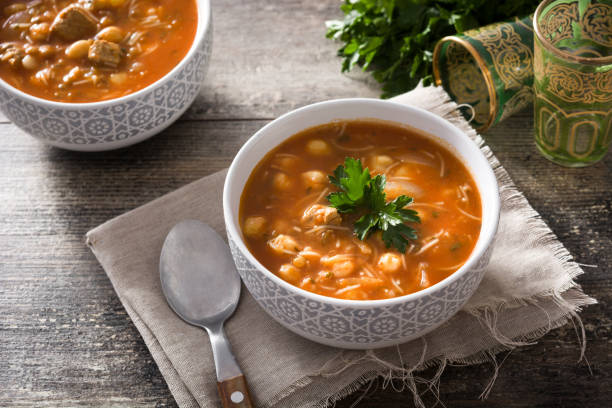 харира суп - soup lentil healthy eating dishware стоковые фото и изображения