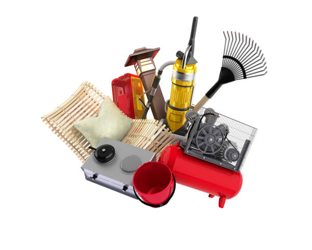 istock concept of product categories garden accessories 3d render on white background no shadow 1137085065