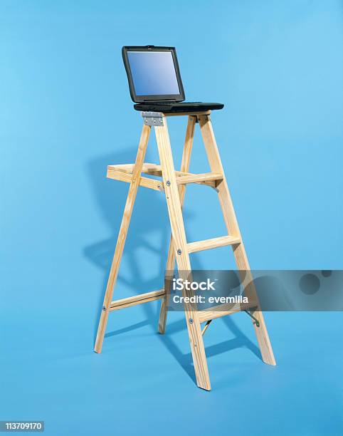 Technology On Top Stock Photo - Download Image Now - Blue, Business, Color Image