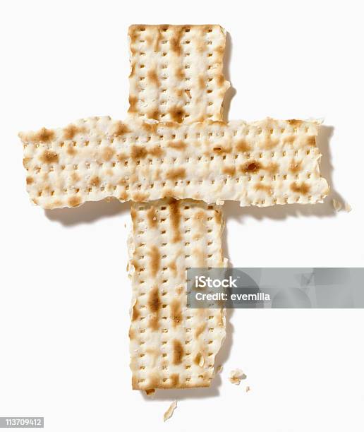 Mixed Religião - Fotografias de stock e mais imagens de Fundo Branco - Fundo Branco, Pão matzo, Comunhão