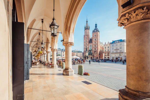 istock St. Mary's Basilica (Church of Our Lady Assumed into Heaven) in Krakow, Poland 1137100909
