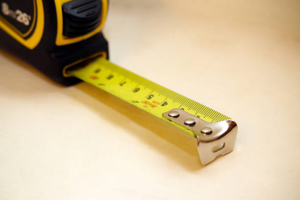 istock Yellow and black tape measure 1137103743