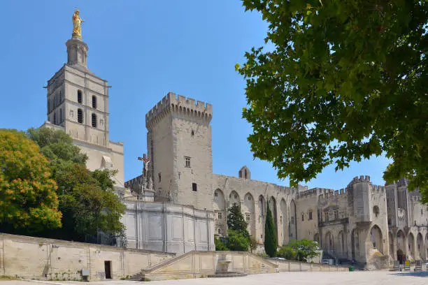 Photo of Palace of the Popes at Avignon in France