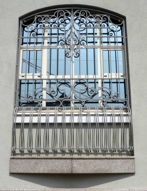 istock window of building with grid 1137105370