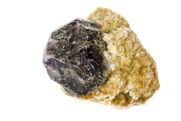istock macro mineral fluorite stone on white background 1137110105
