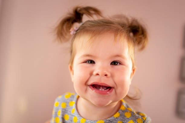 istock Baby girl smiling 1137111778
