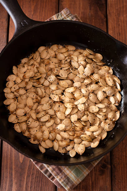 istock Skillet Pumpkin Seeds 1137114485