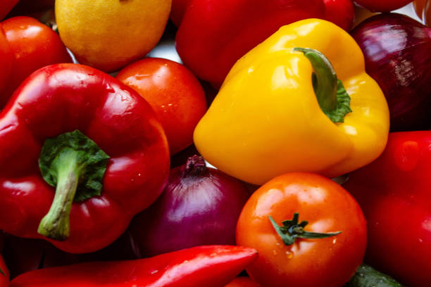 istock vegetable crops in the drawer, food closeup 1137116840