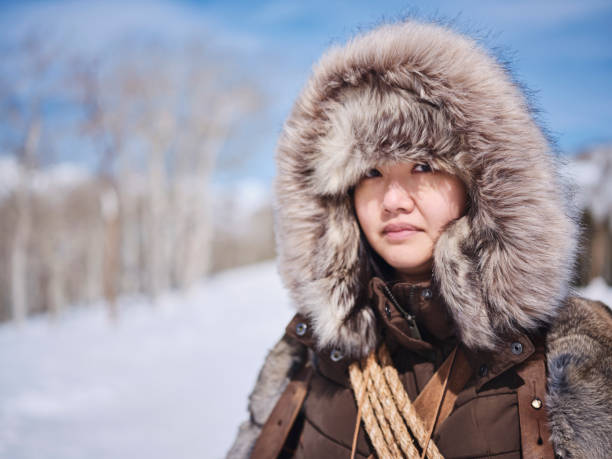 istock Woman Winter Snowshoeing Explorer 1137146399