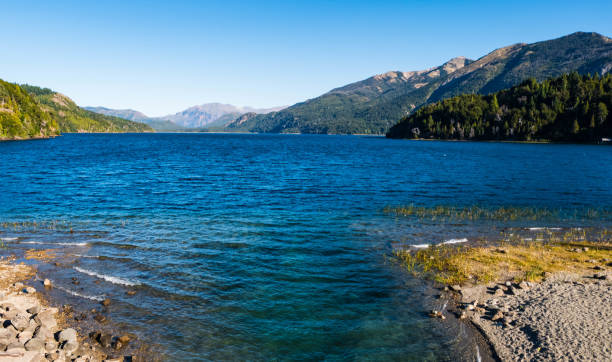 istock Rocky coast Background. The Andes, Patagonia. 1137148630